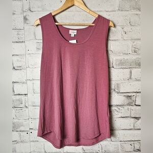 LULAROE Mauve Color Tank Top